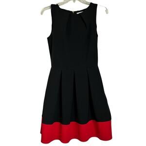 Closet London Fit & Flare Luck Be A Lady  A Line Sleeveless Dress Pockets 4 3011